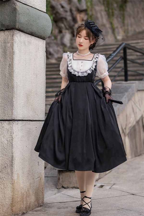 Withpuji -The Quiet Time- Classic Lolita OP Dress