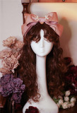 Rose in the Night Classic Vintage Lolita Headdress and Waistband