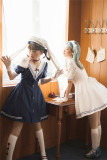 Cyan Lolita -Sound of Waves- Sailor Lolita OP Dress