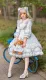 Summer Wave High Waist Sweet Lolita OP Dress