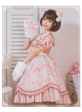 Yinluofu -The Crown of Cat- Sweet Lolita OP Dress