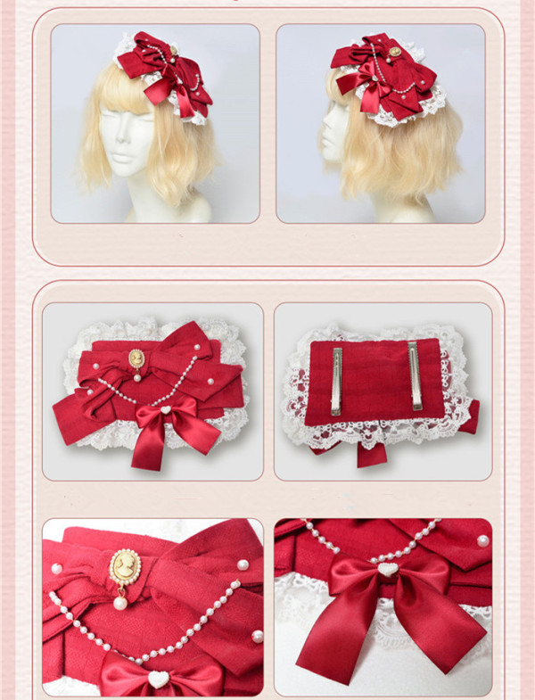 Magic Tea Party -Cherry Tea Party- Sweet  Lolita Blouse and Accessories