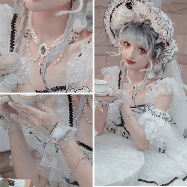 Stars in the Night Tea Party Princess Wedding Lolita  Accessories