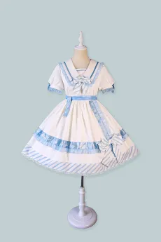 Alice Girl -Summer Letter- Sweet Lolita OP Dress