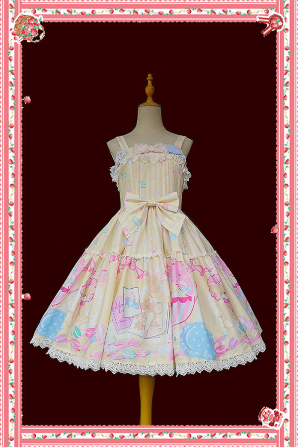 Infanta -Dolly House- Sweet Lolita JSK and Headbow