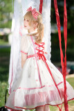 Strawberry Sweet Lolita OP Dress and Headbow Set