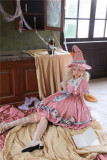 Little Candy Witch Halooween Sweet Lolita OP Dress and Accessories