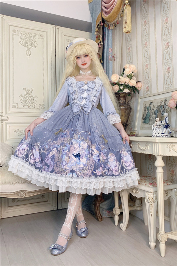 Spring and Autumn of Mermaid Classic Lolita OP Dress