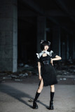 YourHighness -The Battle- Qi Punk Maid Lolita OP Dress