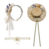Southern Cross -Flora- Classic Lolita Headdress and Necklace