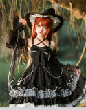 Little Witch Gothic Halloween Lolita JSK Dress