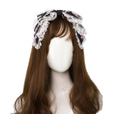 CatHighness - Freesia- Classic Countryside Lolita Headbow and Hairclip
