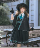 CatHighness - Magic Academy- Classic College Halloween Lolita OP Dress