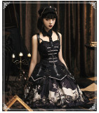 Yinluofu -Pirate Ship- Punk Gothic Lolita JSK Set