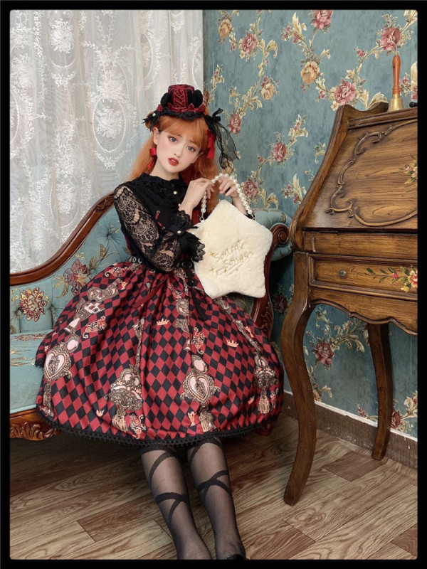 Neverland -Red Queen- Gothic Lolita JSK