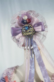 Fantastic Wind -Moon in the Sea- Princess Embroidery Lolita OP Dress and Headdress