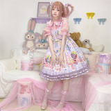 Cat Can -Bear Candy- Sweet Lolita JSK