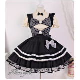 Alice Girl -Little Cat- Sweet Lolita Salopettes