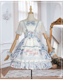 Yinluofu -Alice Rabbit- Sweet Lolita Skirt and Blouse