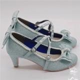 Antaina - Sweet Princess Round Toe Pearl Lolita Heel Shoes