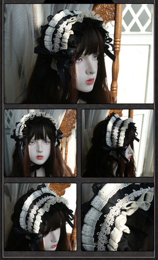 The Liliana Sisters - Classic Vintage Doll Lolita Corset and Headband