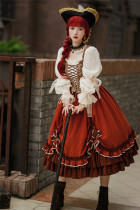 Withpuji -Juliet- Classic Vintage Lolita OP Dress