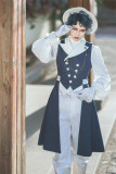 Immortal Thorn - Wind of the Day- Ouji Sleeveless Lolita Long Vest Jacket