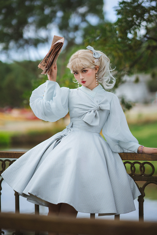 Fantastic Wind -Dance in Sunny Day- Classic Casual Lolita JSK and Blouse