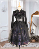 Yinluofu -Witch Town- Halloween Gothic Lolita JSK Set and Blouse