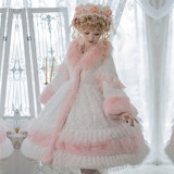 Fantastic Tea Party Princess Lolita OP Dress Coat for Winter