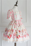 Milu Forest -Strawberry Party- Sweet Lolita OP Dress