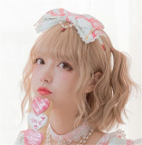 Milu Forest -Strawberry Party- Sweet Lolita Headbow and Hairclip