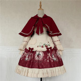 Strawberry Diary - Sweet Lolita OP Dress and Cape Set