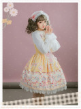 Milu Orig -The Picnic- Sweet Lolita JSK Full Set