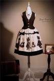 Lilith House -Best Friends- Classic Vintage Lolita Vest Dress