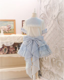 To Alice -Sea Moon Girl- Sailor Lolita Topwear, Skirt  and Hat Full Set