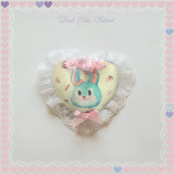 Dark Star Island -Antique Toy Store- Sweet Lolita Apron, Headbow and Heart Brooch