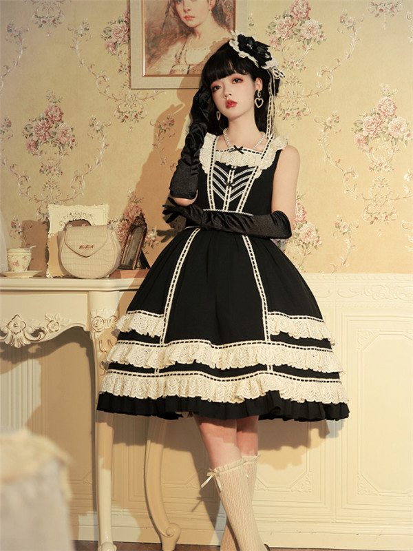 Annie Parcel -Heartbeat- Sweet Doll Lolita JSK and Hat