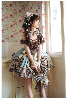 Mewroco -New Year Gift- Sweet Lolita JSK Dress