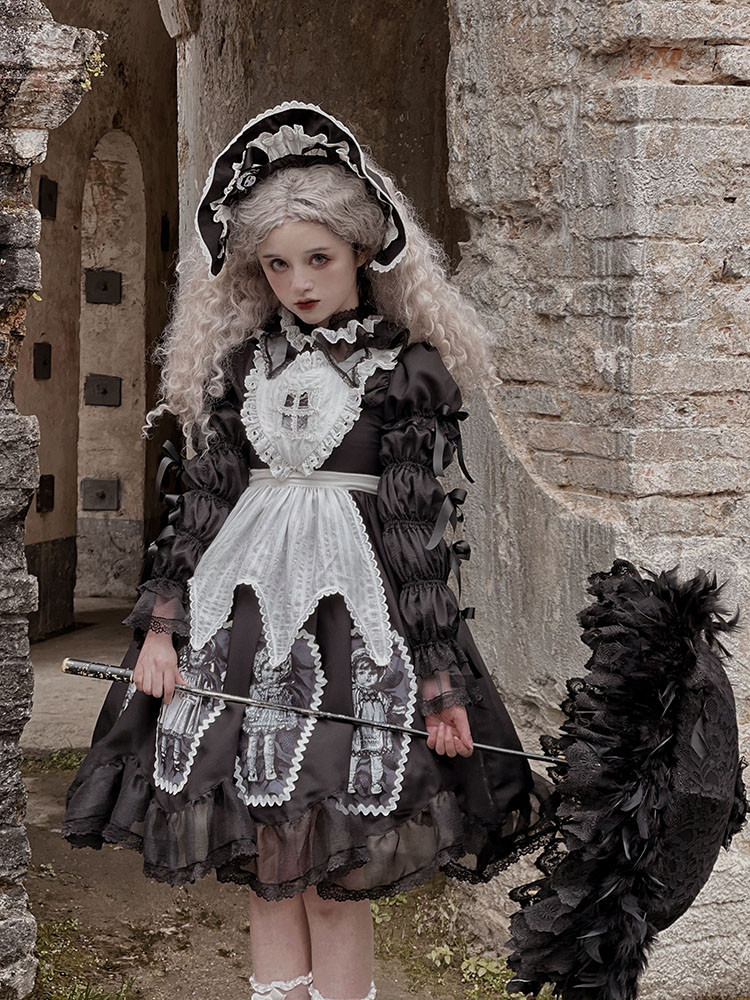 US$ 104.99 - Dolls Party -Paper Doll- Sweet Gothic Lolita OP  