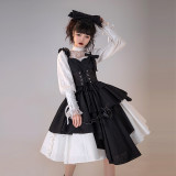 Withpuji -Wishes from Cocoon- Punk Gothic Lolita JSK Set