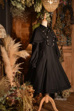 The East Journey - Classic Vintage Lolita OP Dress with Cape