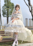 The Spring of Beria Classic Lolita OP Dress Full Set