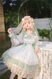 The Spring of Beria Classic Lolita OP Dress Full Set