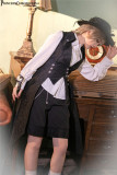 Princess Chronicles -Exhausted Flame- Ouji Prince Lolita Long Vest Jacket