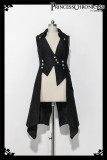 Princess Chronicles -Exhausted Flame- Ouji Prince Lolita Long Vest Jacket