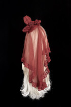 Alice Girl -Blood Rose- Gothic Lolita Rosette Veil