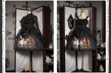 Baduoni -Rabbit Witch- Gothic Lolita JSK, Blouse and Witch Hat