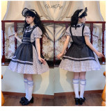 Withpuji -Pixel Doll- Punk Lolita JSK Dress Set