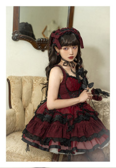 Dance Music - Cool Sweet Lolita Bolero, Petticoat and Accessories